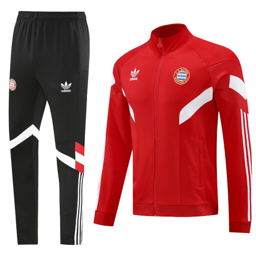 24 Bayern München 06 Red Jacket Suit