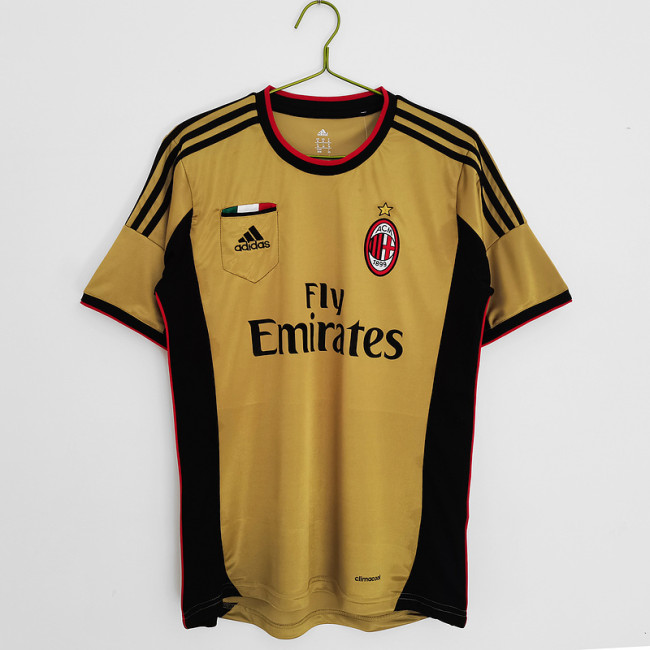 2013∕14 Ac Milan Third  Retro Jersey