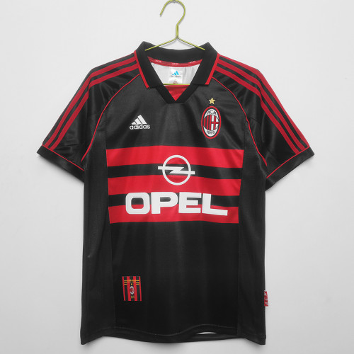 1998∕99 Ac Milan Third  Retro Jersey