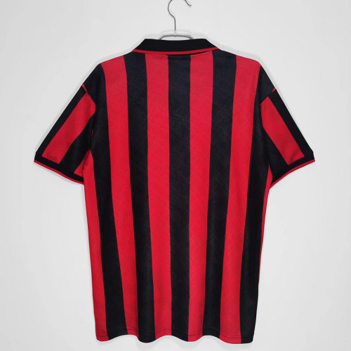 1995∕96 Ac Milan Home  Retro Jersey