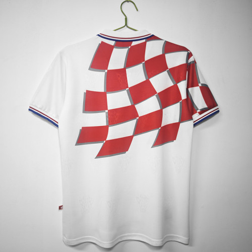 1998 Croatia Home  Retro Jersey