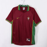 1998 Portugal Home  Retro Jersey