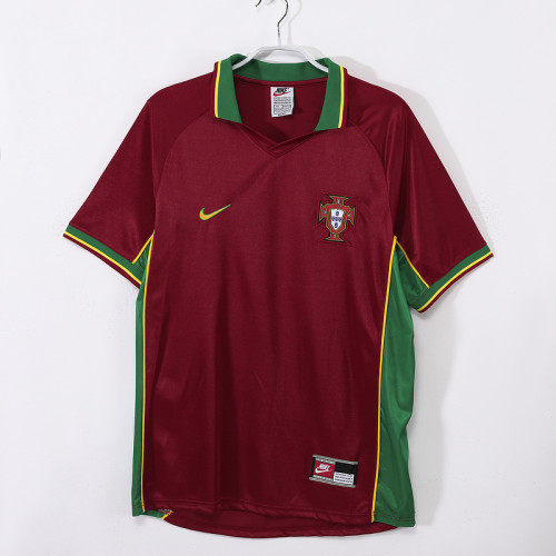 1998 Portugal Home  Retro Jersey