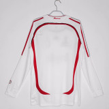 2006∕07 Ac Milan Away Retro LongSleeve Jersey