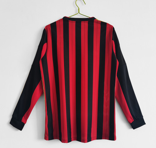 2013∕14 Ac Milan Retro LongSleeve Jersey