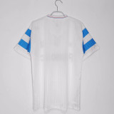 1990 Olympique De Marseille Home  Retro Jersey