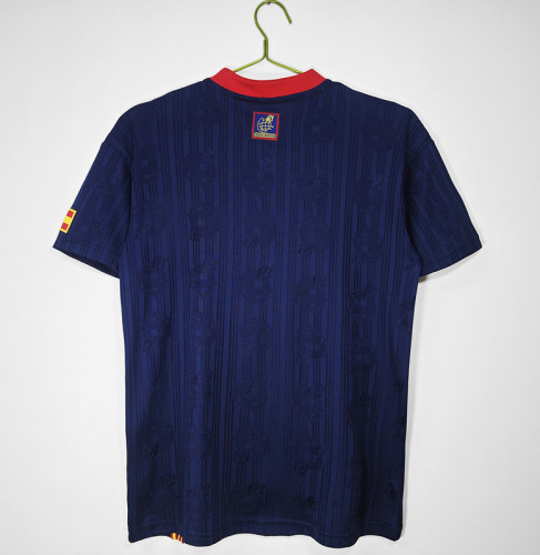 1996 Spain Away  Retro Jersey