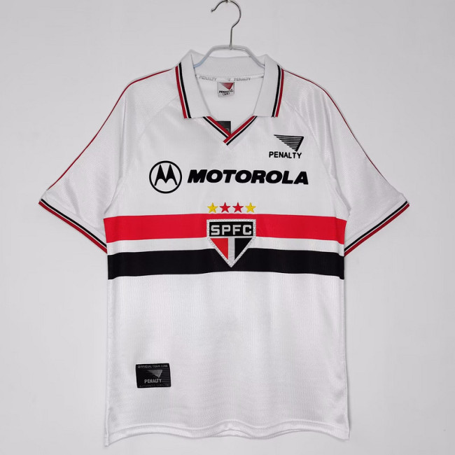 2000 São Paulo Fc Home  Retro Jersey