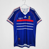 1998 France Home  Retro Jersey