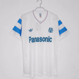 1990 Olympique De Marseille Home  Retro Jersey