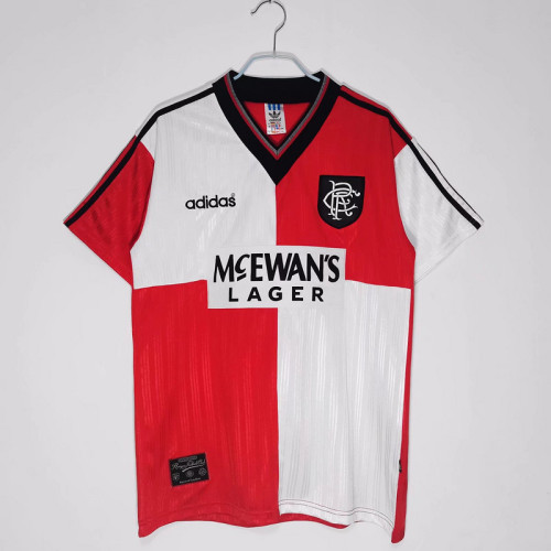 1995∕96 Rangers Away  Retro Jersey
