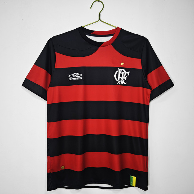 2009∕10 Cr Flamengo Home  Retro Jersey