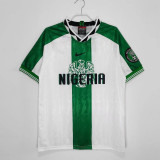 1996 Nigeria Away  Retro Jersey