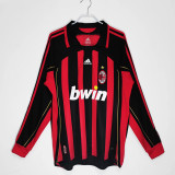 2006∕07 Ac Milan Home Retro LongSleeve Jersey