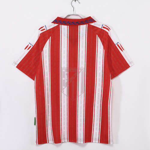 1995∕96 Atlético De Madrid Home  Retro Jersey