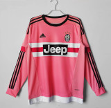 2015∕16 Juventus Away Retro LongSleeve Jersey