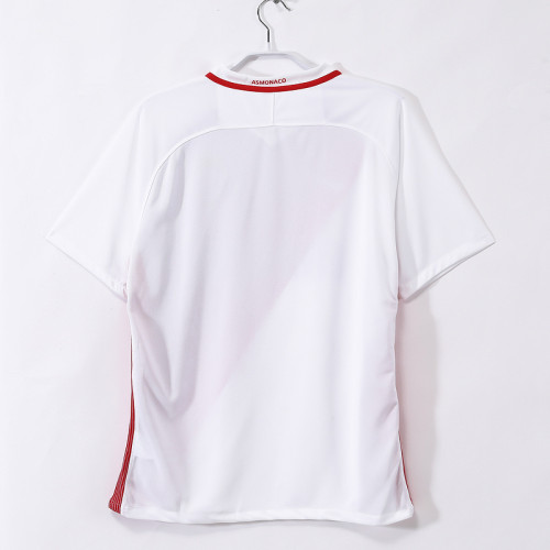 2016∕17 As Monaco Fc Home  Retro Jersey