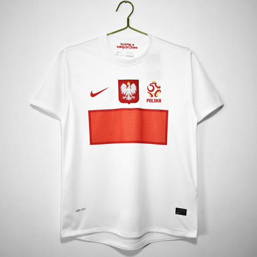 2012 Poland Home  Retro Jersey