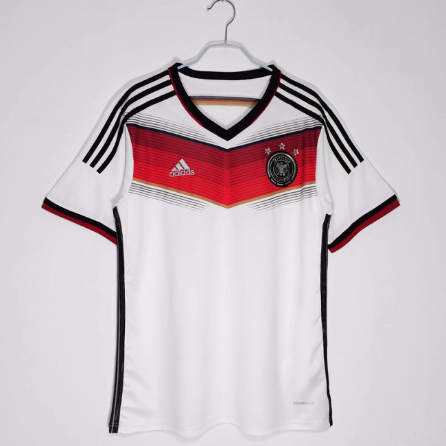 2014 Germany Home  Retro Jersey