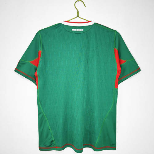 2010 Mexico Home  Retro Jersey