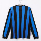 2009∕10 Inter Milan Home Retro LongSleeve Jersey