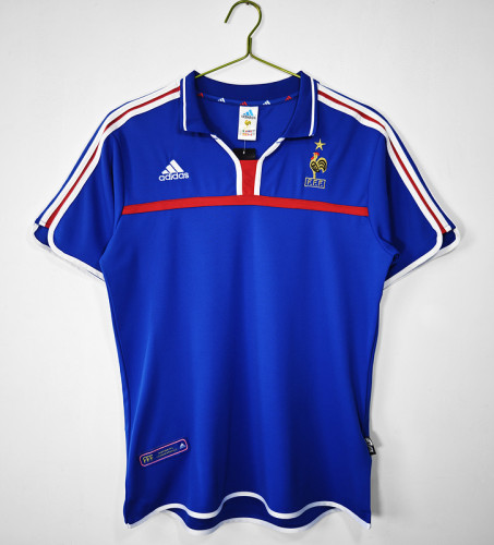 2000 France Home  Retro Jersey