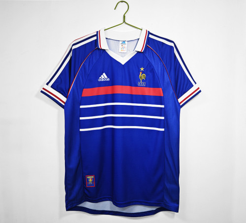 1998 France Home  Retro Jersey