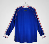 1998 France Home Retro LongSleeve Jersey