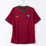 2006 Portugal Home  Retro Jersey