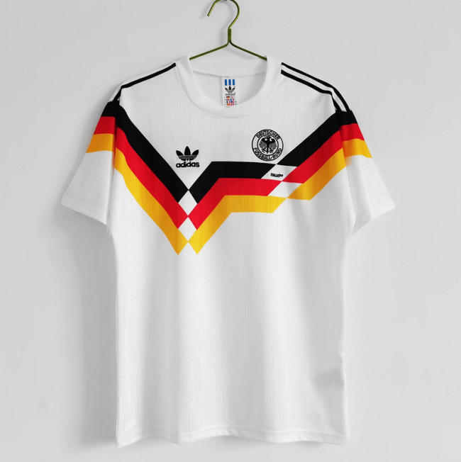 1990 Germany Home  Retro Jersey