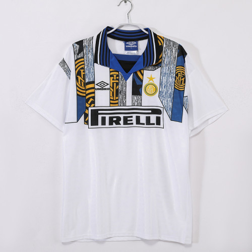 1995∕96 Inter Milan Away  Retro Jersey