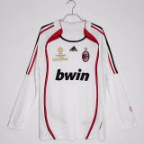 2006∕07 Ac Milan Away Retro LongSleeve Jersey