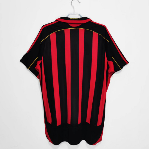 2006∕07 Ac Milan Home  Retro Jersey