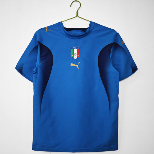 2006 Italy Home  Retro Jersey