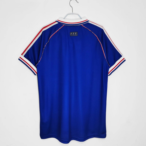 1998 France Home  Retro Jersey
