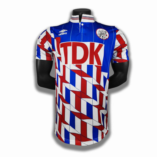 1989∕90 Afc Ajax Away  Retro Jersey