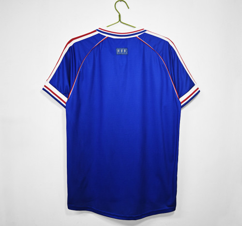 1998 France Home  Retro Jersey