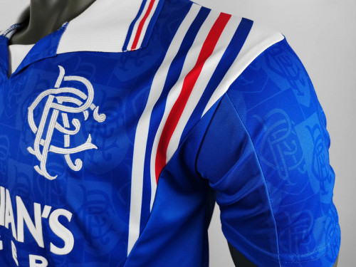 1996∕97 Rangers Home  Retro Jersey