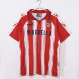 1995∕96 Atlético De Madrid Home  Retro Jersey