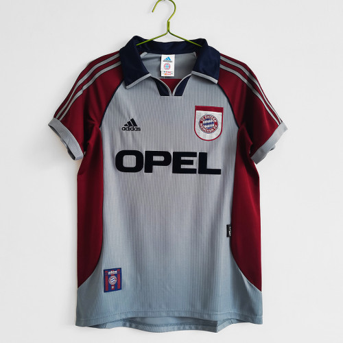 1998∕99 Bayern München Away  Retro Jersey