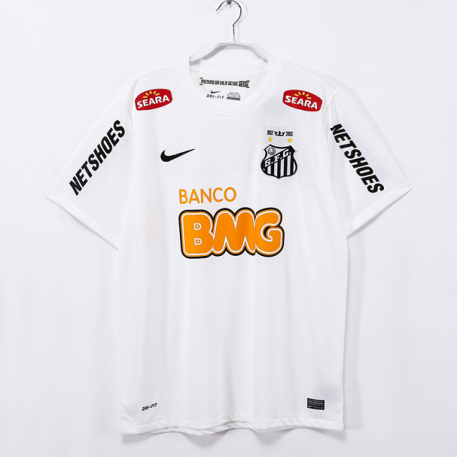 2013 Santos Fc Home  Retro Jersey