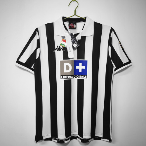 1998∕99 Juventus Home  Retro Jersey