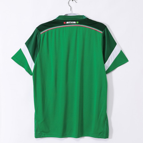 2014 Mexico Home  Retro Jersey