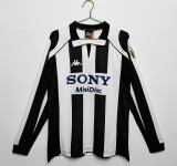 1997∕98 Juventus Home Retro LongSleeve Jersey