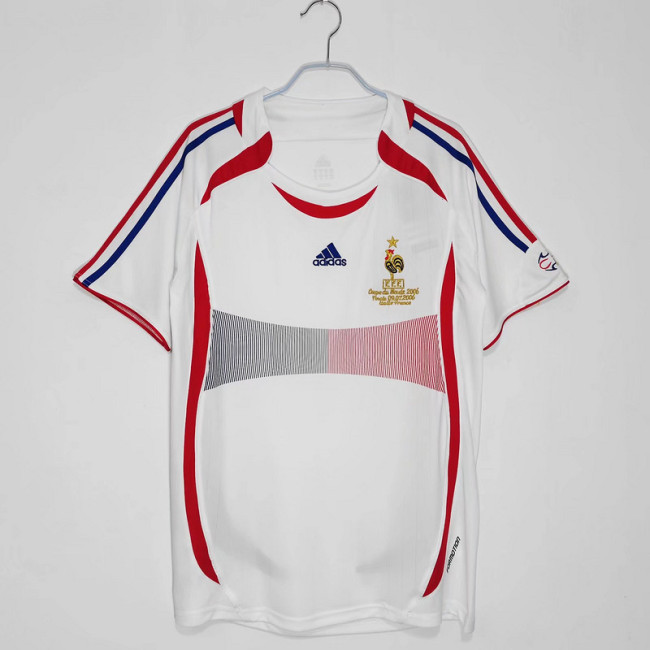 2006 France Away  Retro Jersey