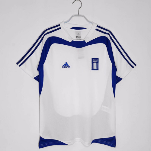 2004 Greece Away  Retro Jersey