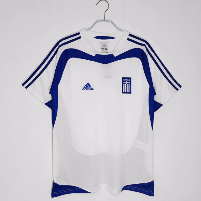 2004 Greece Away  Retro Jersey