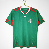 2010 Mexico Home  Retro Jersey