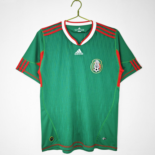 2010 Mexico Home  Retro Jersey