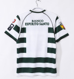 2001∕03 Sporting Lisbon Home  Retro Jersey
